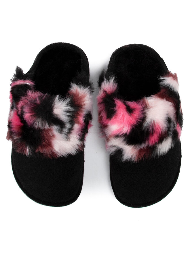 Crocs Hausschuhe Crocs So Luxe Slipper 205890 Schwarz