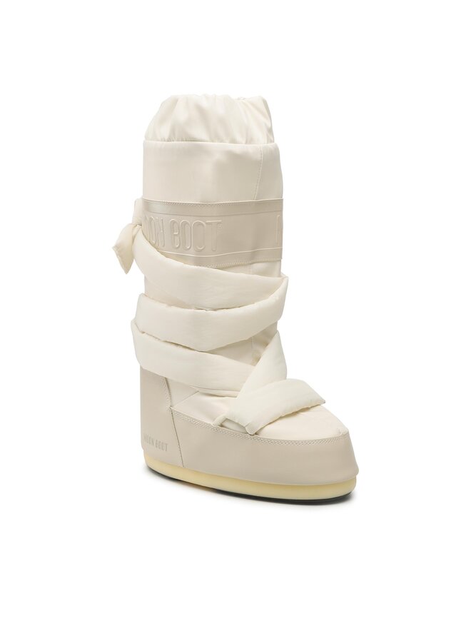 Meimina✩  Cizme de zăpadă Moon Boot Icon mega Lace 14028000 Bej