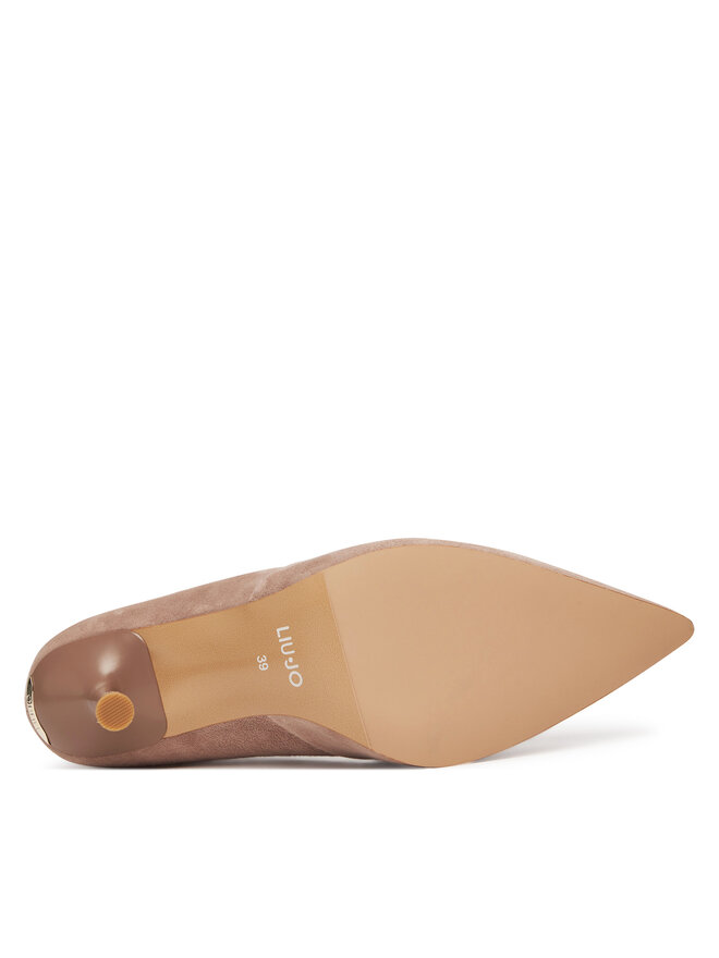 Liu Jo Pantofi cu toc subțire Liu Jo Demi 02 SF5001 P0021 Roz