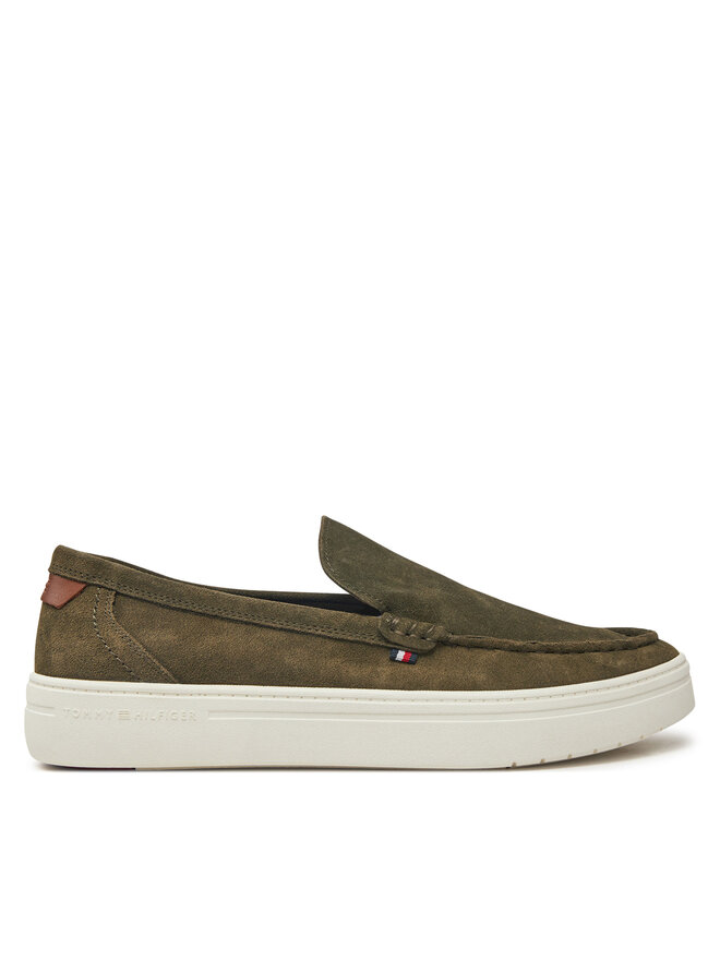 Tommy Hilfiger Mokasīni Tommy Hilfiger FM0FM05354 Zaļš