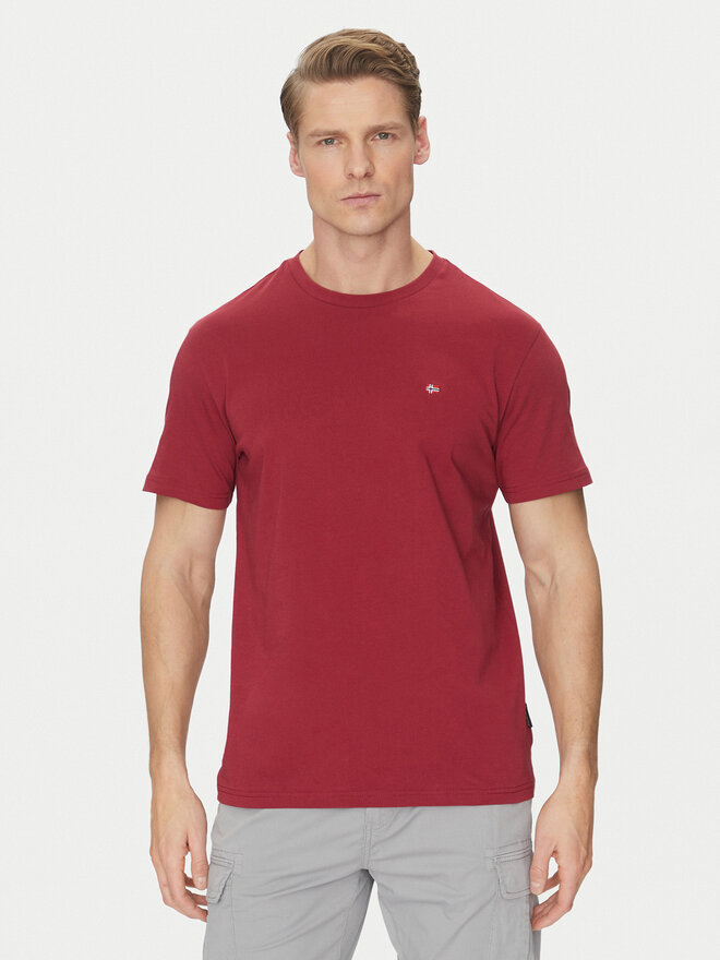 Napapijri Napapijri Футболка Salis NP0A4H8D Червоний Regular Fit