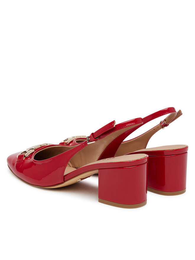 Guess Sandali Guess FLTCL2 PAF05 Rdeča