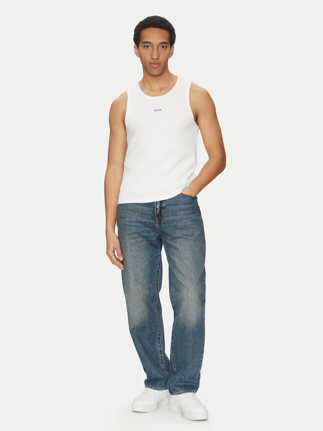 HUGO HUGO Tank-Top Dapota 50542089 Weiß Slim Fit