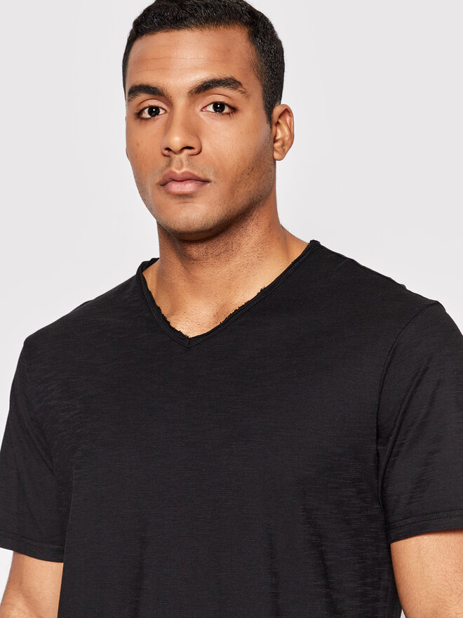 United Colors Of Benetton United Colors Of Benetton Marškinėliai 3JE1J4264 Juoda Regular Fit