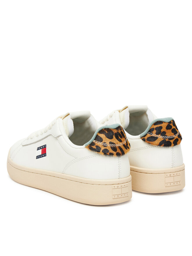 Tommy Jeans Снікерcи Tommy Jeans Archive '98 Leopard EN0EN02909 Білий