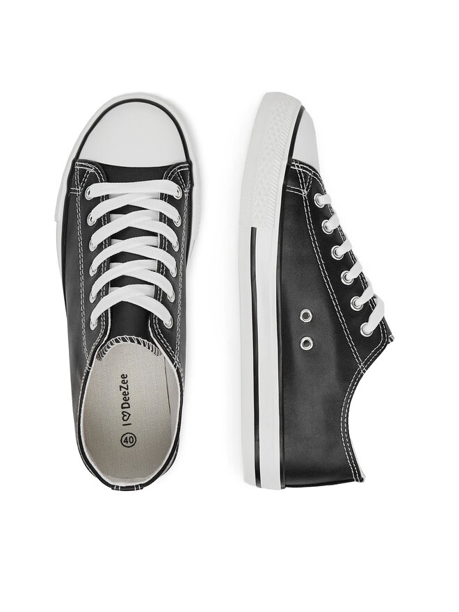 DeeZee Sneakers aus Stoff DeeZee FG-2913-1 Schwarz
