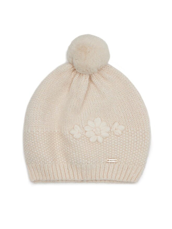 Mayoral Conjunto: gorro, bufanda y guantes Mayoral 10.535 Écru