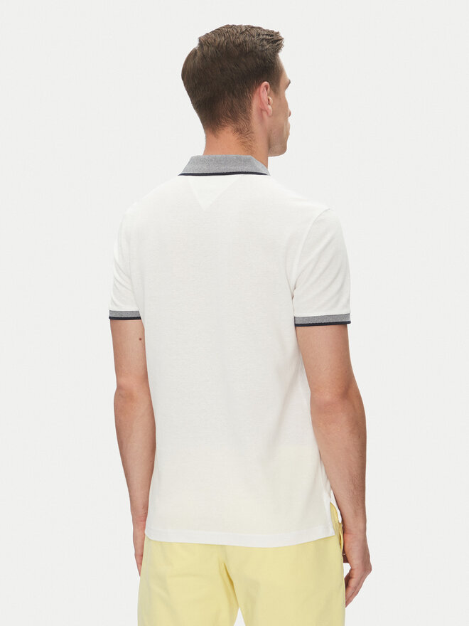 Tommy Hilfiger Tommy Hilfiger Poloshirt MW0MW33140 Weiß Regular Fit