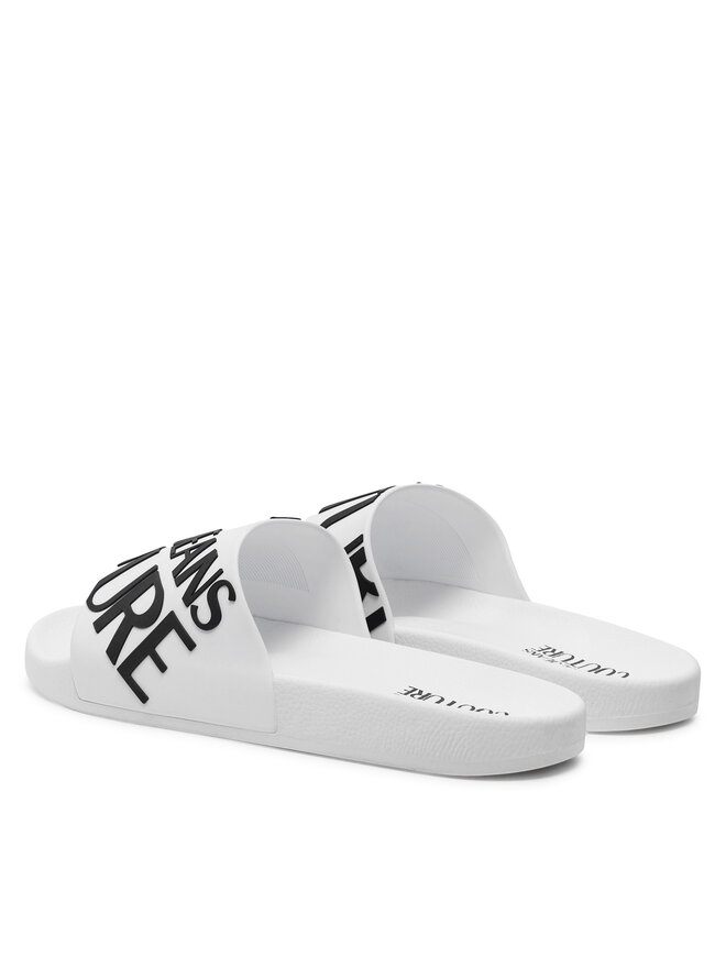 Versace Jeans Couture Παντόφλες Versace Jeans Couture 77YA3SQ1 71352 Λευκό