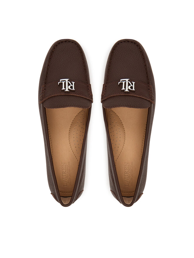 LAUREN RALPH LAUREN Μοκασίνια LAUREN RALPH LAUREN Kingad 802942768016 Καφέ