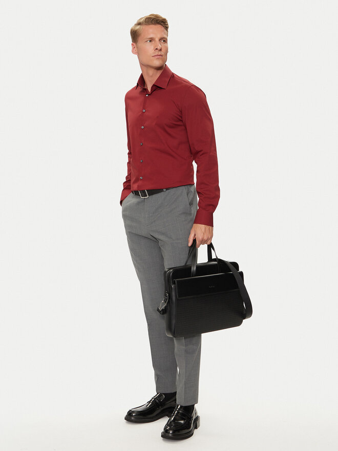 Calvin Klein Taška na laptop Calvin Klein Vertical Lines K50K512257 Čierna