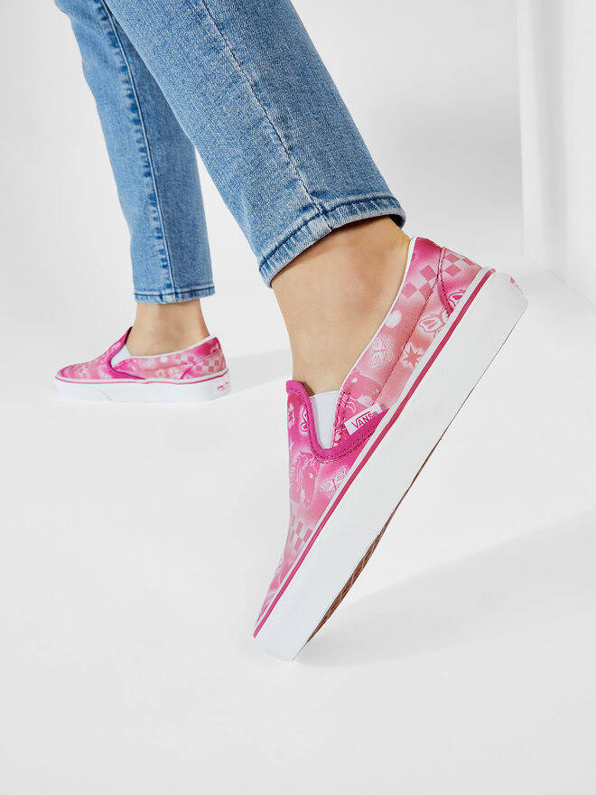 Vans Sneakers aus Stoff Vans Classic Slip-On VN0A33TB42W1 Rosa