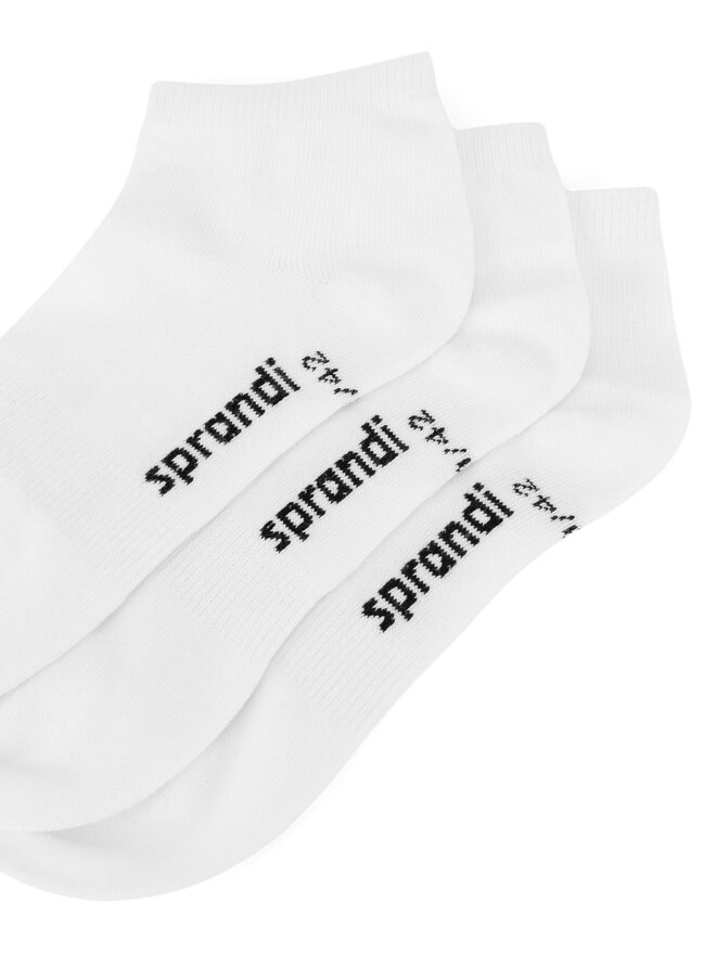Sprandi Σετ κοντές κάλτσες ανδρικές 3 τεμαχίων Sprandi 0MB-003-SS24 (3-pack) Λευκό