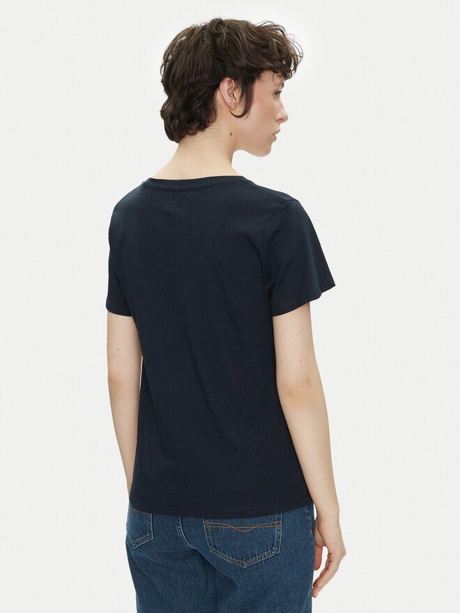 Pepe Jeans Pepe Jeans Marškinėliai Macy PL506051 Tamsiai mėlyna Regular Fit