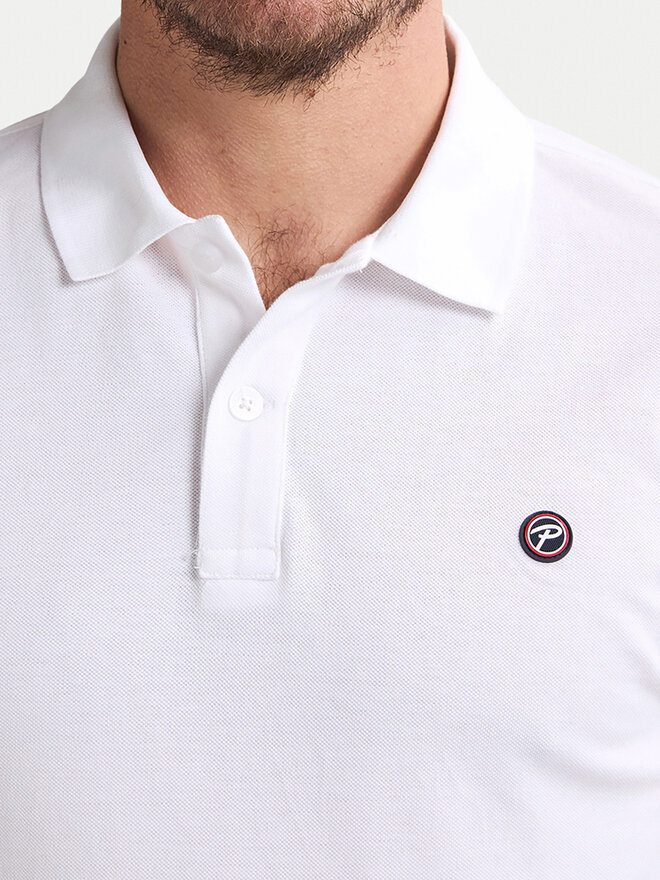 Petrol Industries Petrol Industries Polo M-ROS-POL002 Blanco Regular Fit