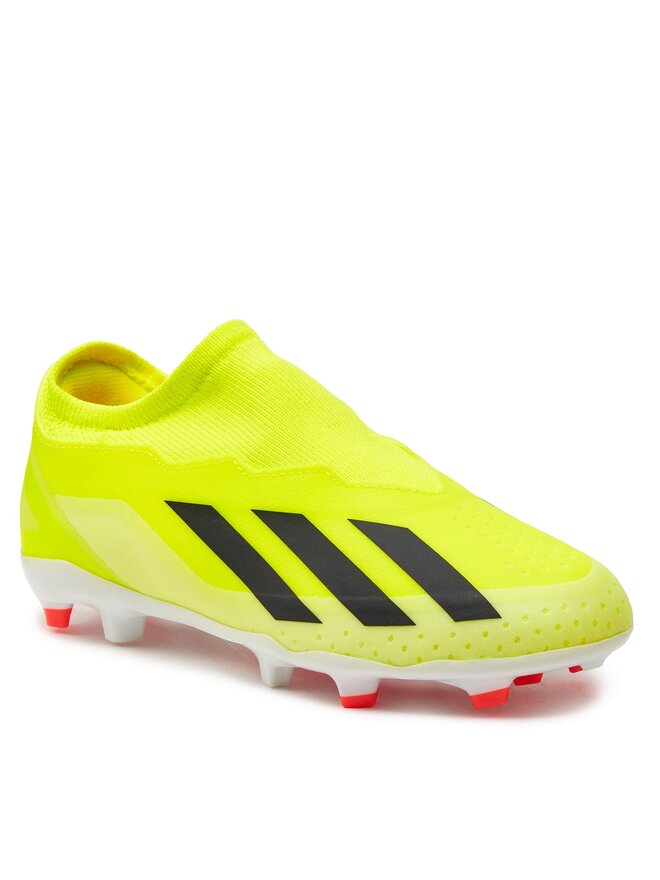 adidas Boty na fotball adidas X Crazyfast League Laceless Firm Ground Boots IF0689 Žlutá