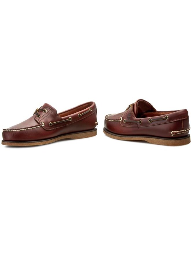 Timberland Мокасини Timberland Classic Boat 2 Eye 25077/TB0250772141 Коричневий