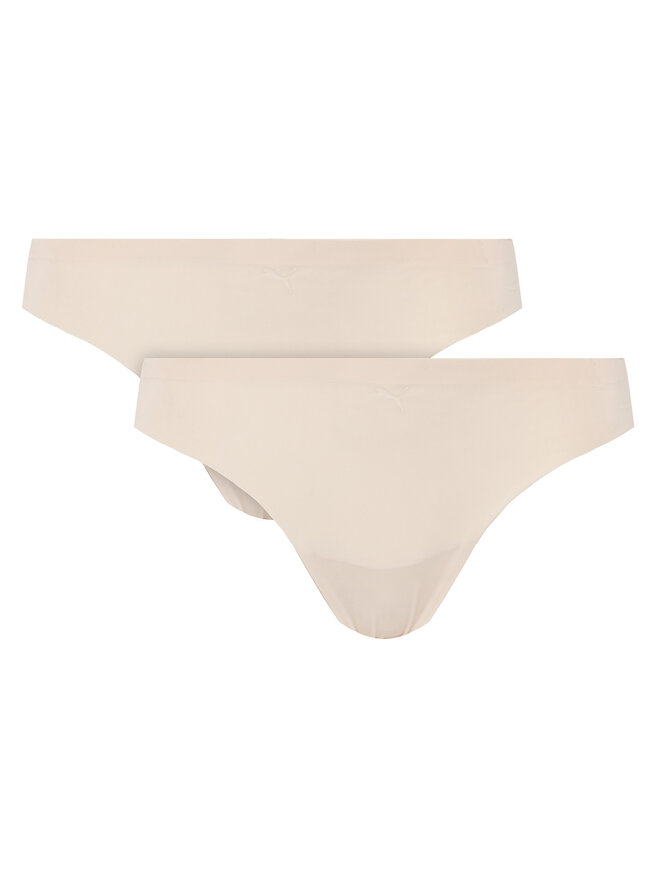 Puma Puma 2er-Set Stringtangas 935021 Beige