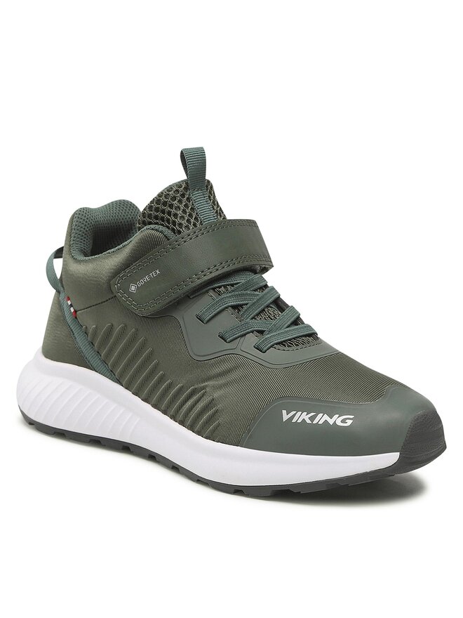 Greeen Sneakersy Viking Aery Tau Mid Gtx GORE-TEX 3-52760-44 Khaki
