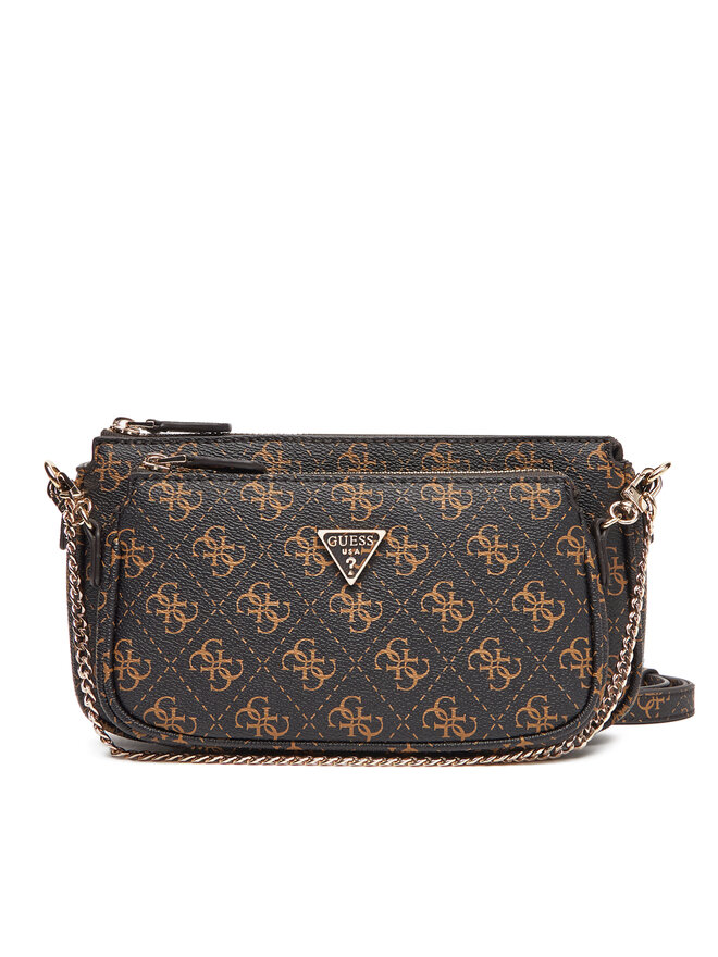 Guess Ročna torba Guess Noelle II Mini HWQG96 72710 Rjava
