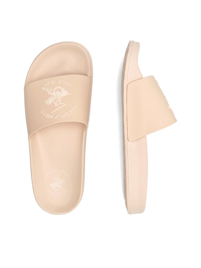 Beverly Hills Polo Club Pantoletten Beverly Hills Polo Club WP-CA23052-1C Beige