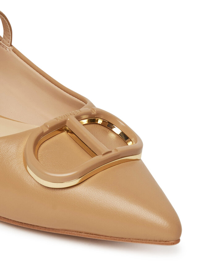 TWINSET Ballerinas TWINSET 251TCP064 Braun