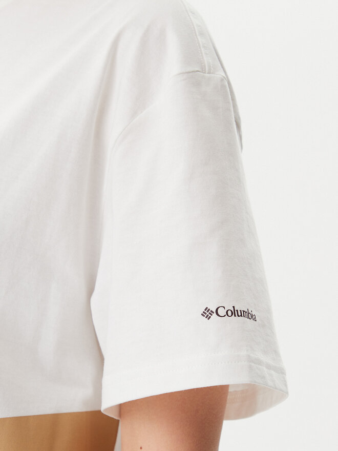 Columbia Columbia Camiseta Rolling Bend™ Graphic 2120031 Blanco Oversize