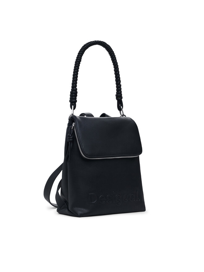 Desigual Ruksak Desigual Half Hampton 25SAKP46 Čierna