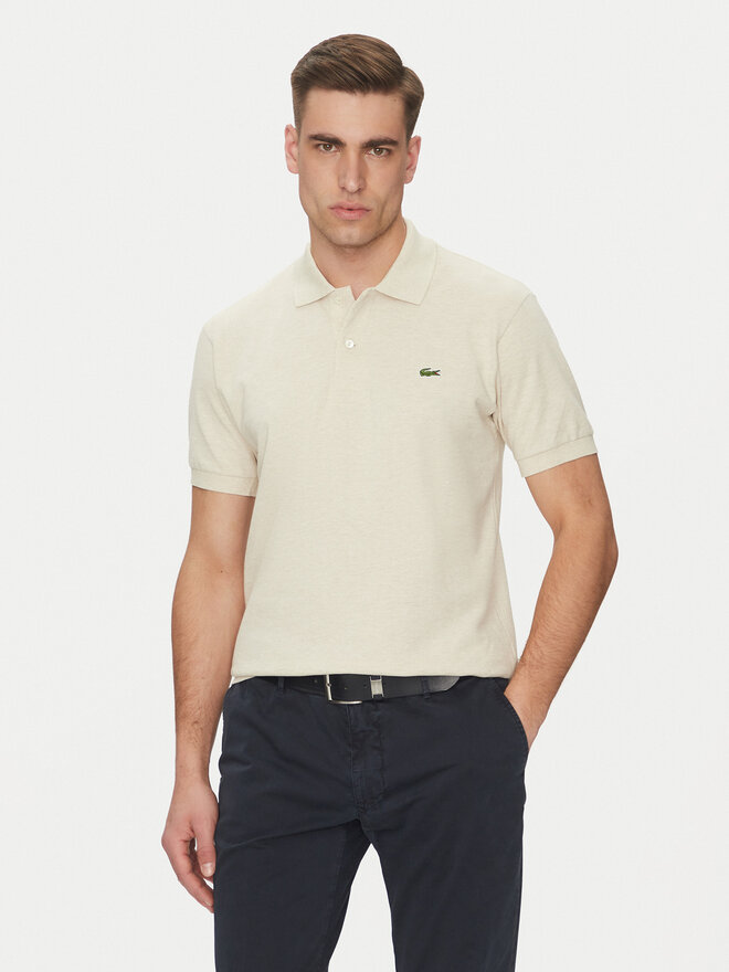 Lacoste Lacoste Polo L1264 Beis Classic Fit
