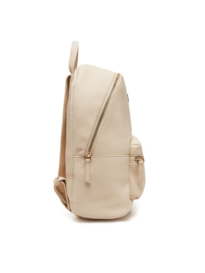 Tommy Hilfiger Rucsac Tommy Hilfiger Th Logotape Backpack AW0AW17163 Écru