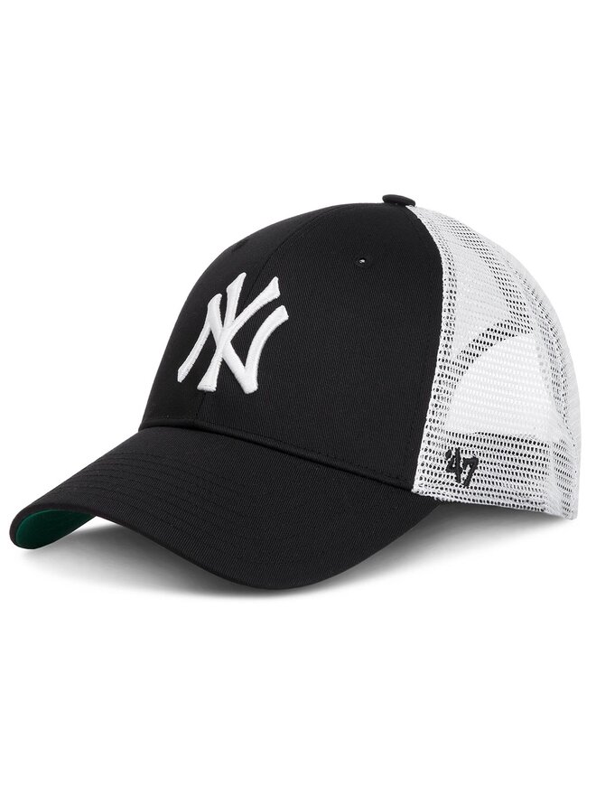 47 Brand Șapcă 47 Brand New York Yankees 47 BRAND-B-BRANS17CTP-BK Negru