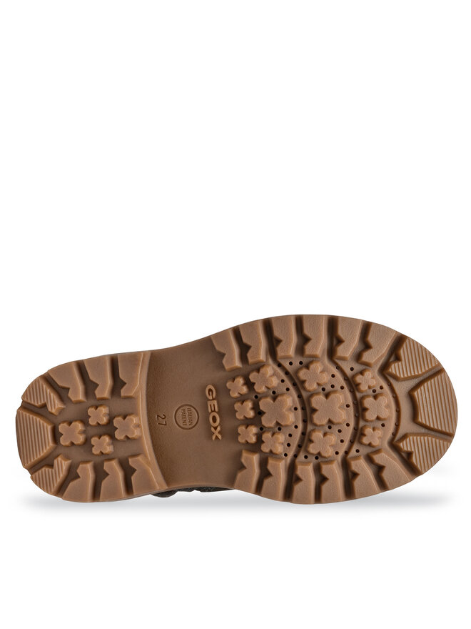 Geox Schnürstiefeletten Geox J Shaylax J16FAB 032BC C6009 D Braun
