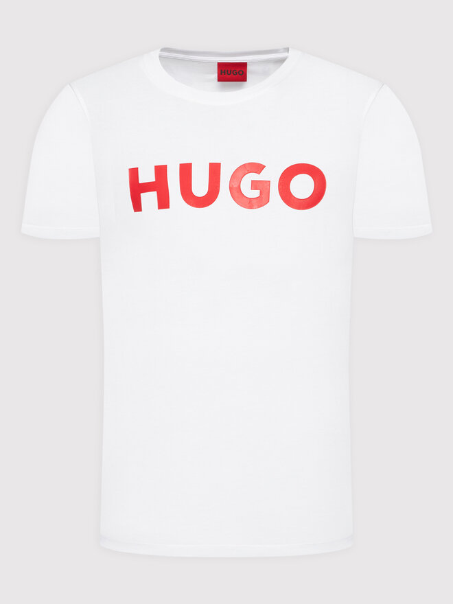 HUGO HUGO Camiseta Dulivio 50467556 Blanco Regular Fit