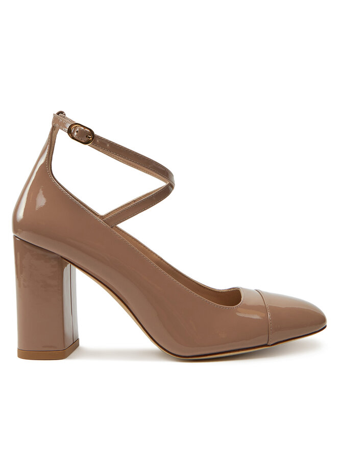 Stuart Weitzman Czółenka Stuart Weitzman Eden Strap 85 SK086 Beżowy
