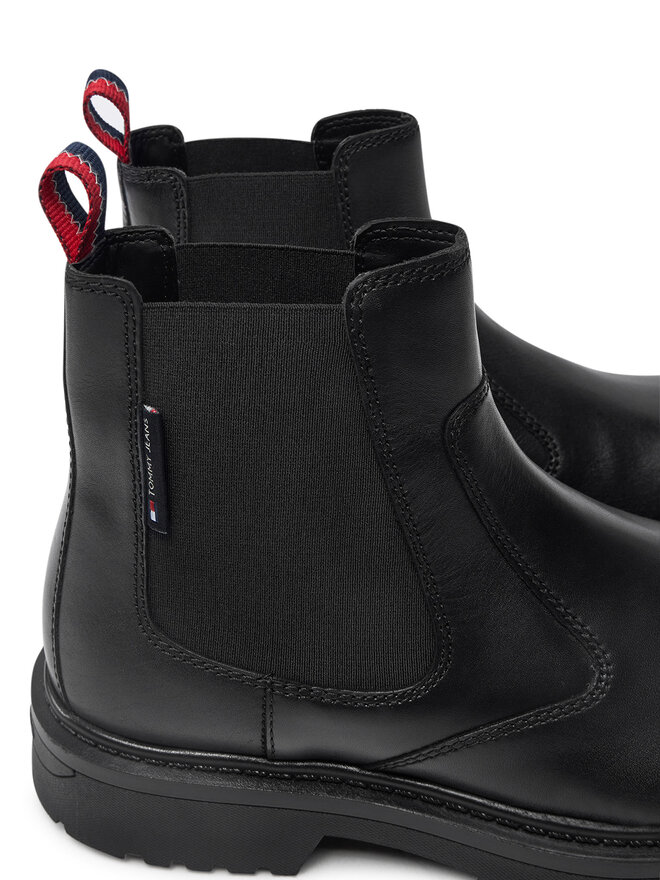 Tommy Jeans Боти тип челси Tommy Jeans EM0EM01469 Черен