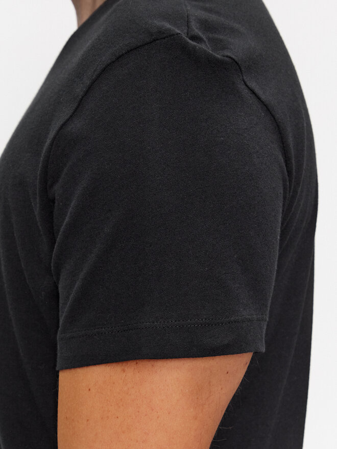Gant Gant Set dveh majic C-Neck 2 Pack 900002008 Črna Regular Fit