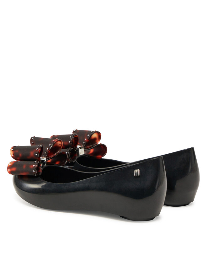 Melissa Baleriny Melissa Melissa Ultragirl Classic Bow Ad 35965 Czarny