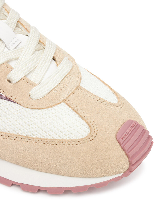 KARL LAGERFELD Sportcipők KARL LAGERFELD Kairo Lo Lace Mix II KL61124E 4TP Bézs
