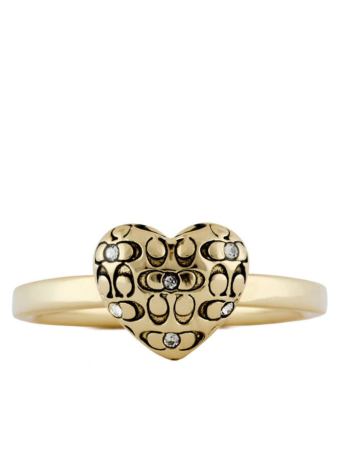 Coach Набір з каблучок Coach 37460424 Золотий