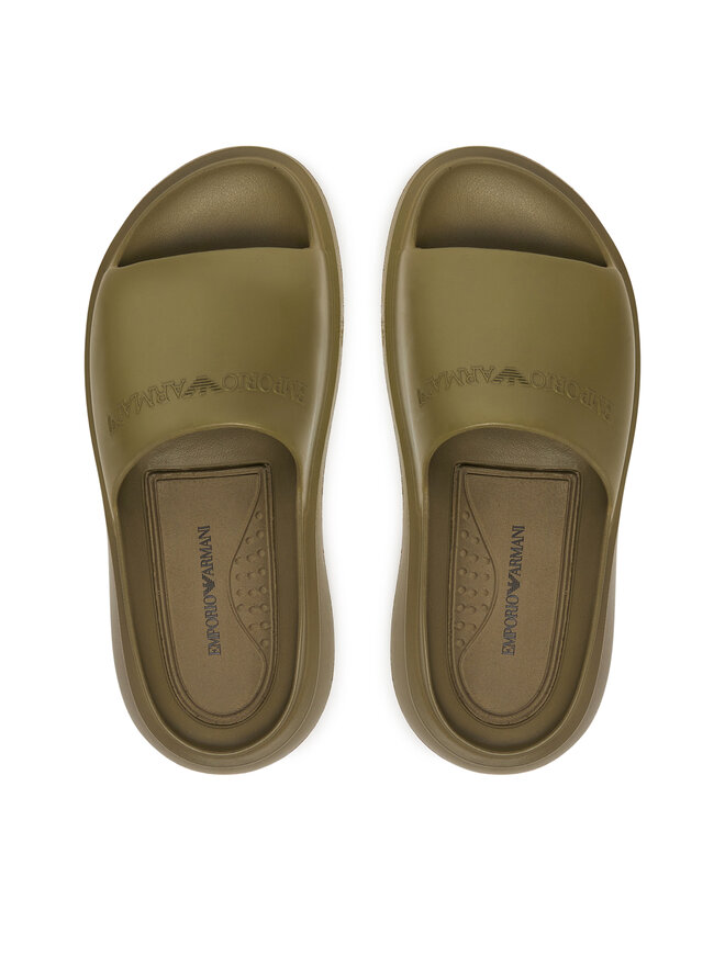 Emporio Armani Pantoletten Emporio Armani EM005960 AF26000 U6253 Grün
