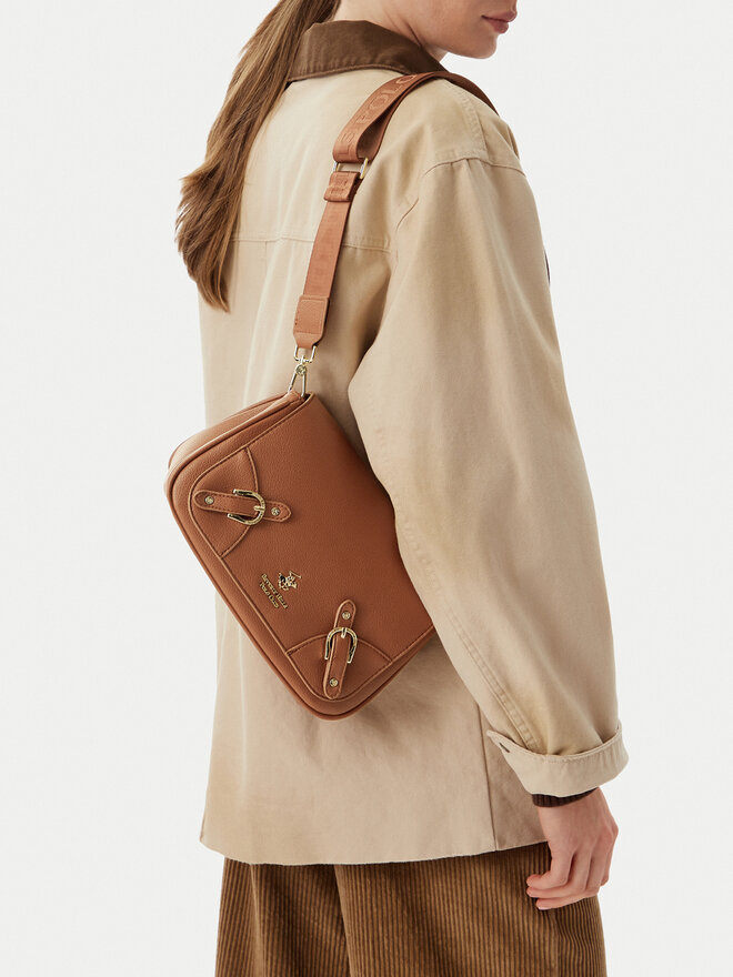 Beverly Hills Polo Club Handtasche Beverly Hills Polo Club CEO-BHPC-L-004-10 Hellbraun