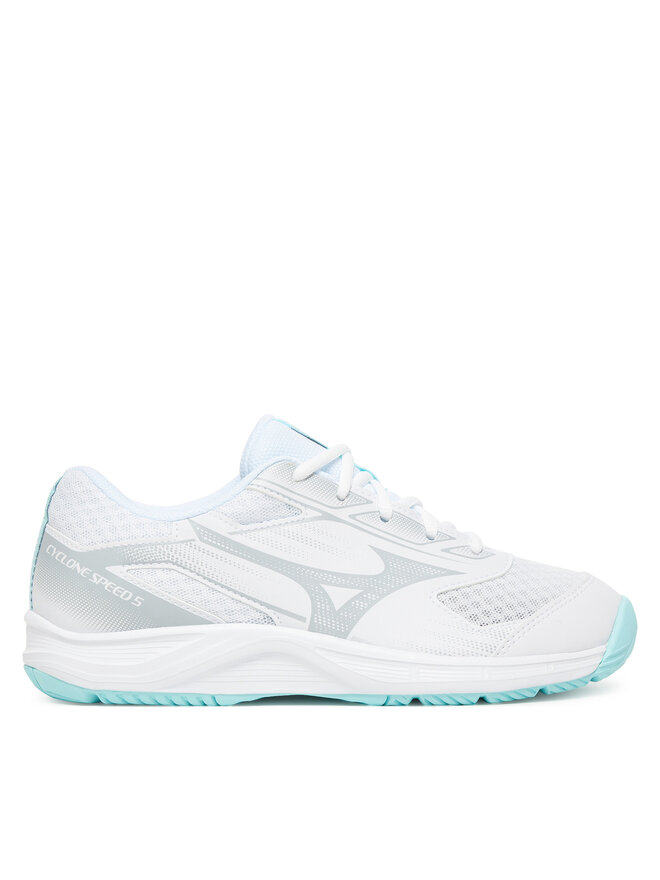 Mizuno Batai uždaroms aikštelėms Mizuno Cyclone Speed 5 V1GC2580 Balta