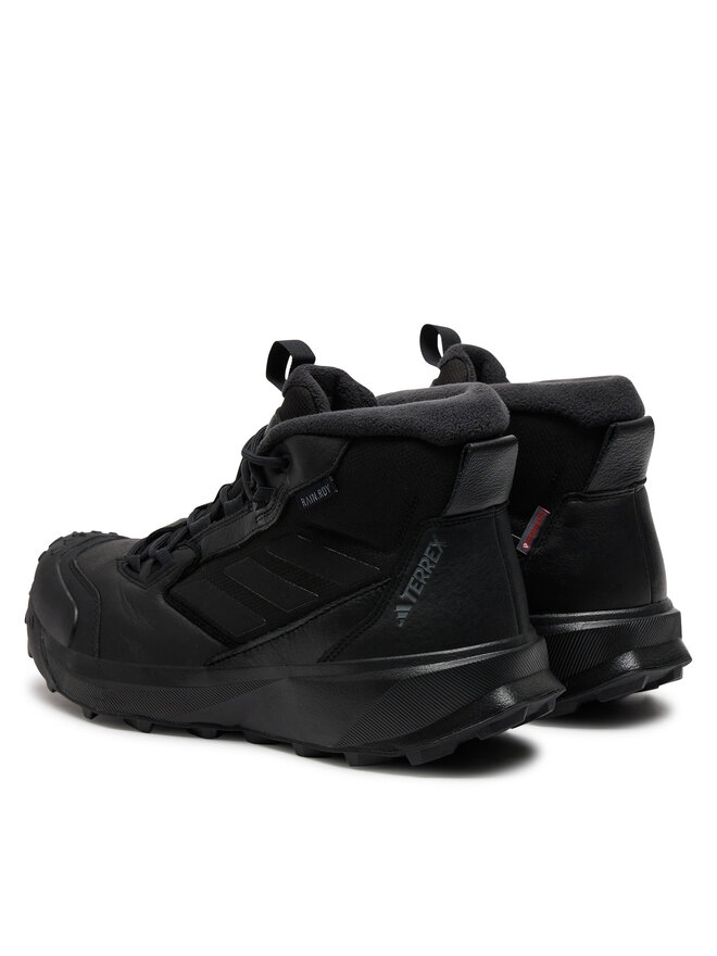 adidas Trekingová obuv adidas Terrex Winter Boot Mid Leather ID2859 Černá