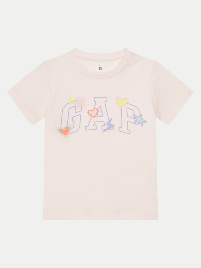 Gap Gap Póló 710283-04 Rózsaszín Regular Fit