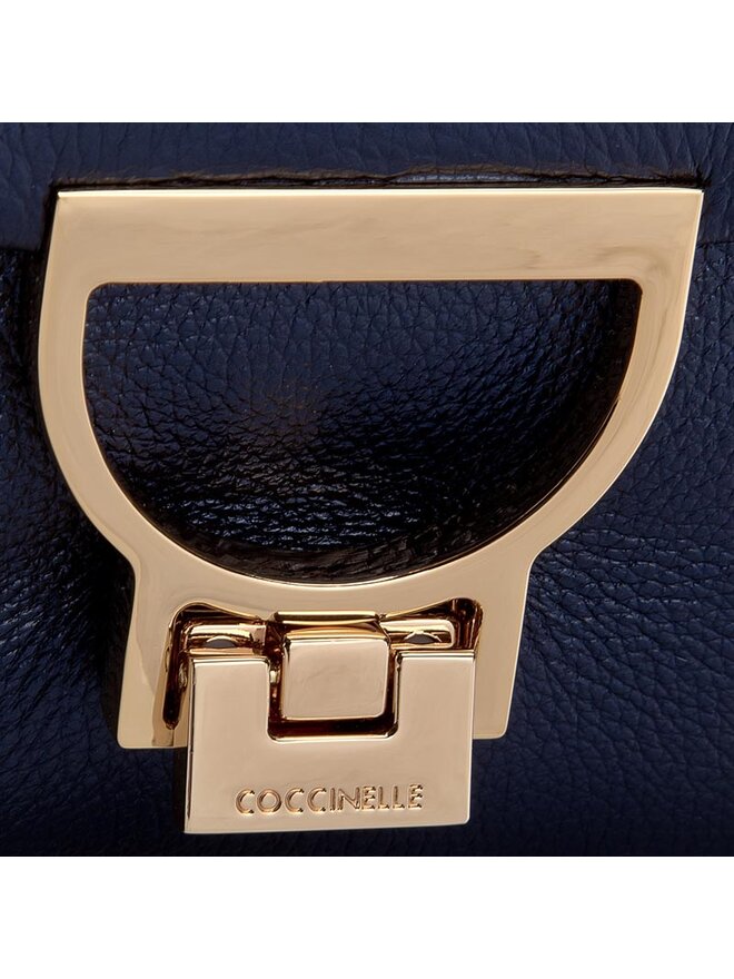 Borsetta Coccinelle Whisper In Pelle - Azzurro - Modello B36 Con Manopola E Tracolla Regolabile