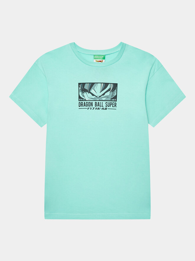 United Colors Of Benetton United Colors Of Benetton Футболка 3096C10ED Голубий Regular Fit