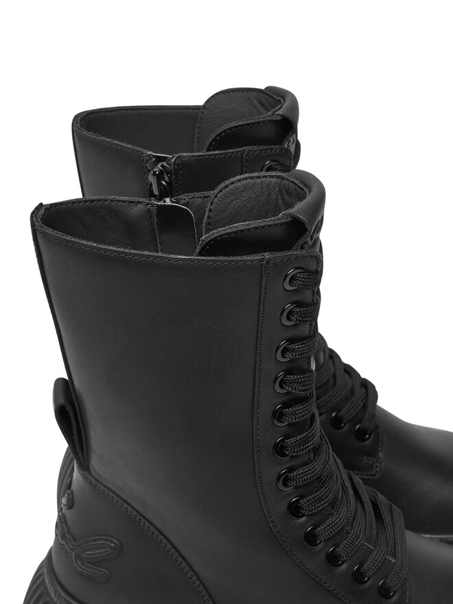 KARL LAGERFELD Μποτάκια KARL LAGERFELD KL42364 Μαύρο