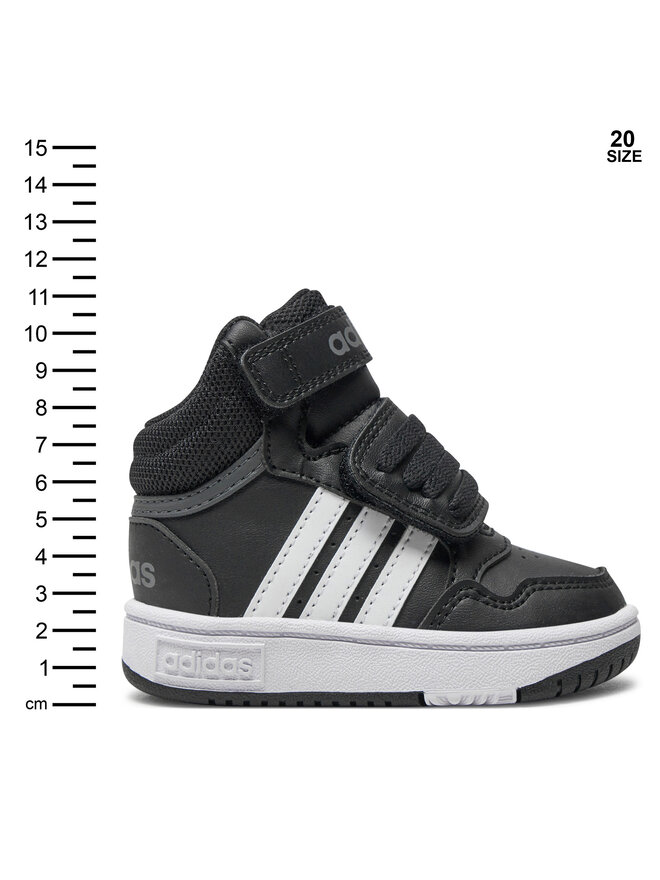 adidas Снікерcи adidas Hoops Mid GW0408 Чорний