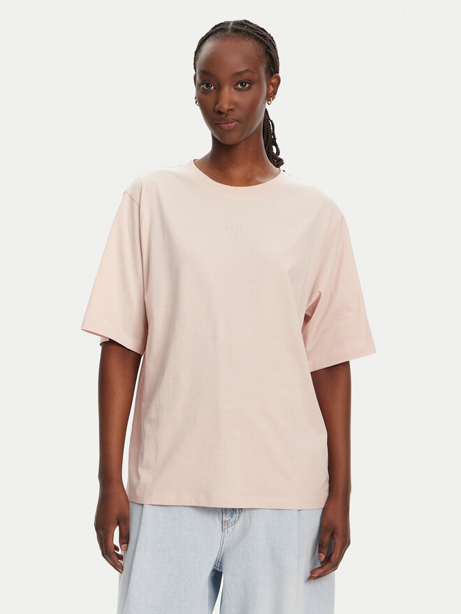 BOSS BOSS Футболка C_Enis 50523256 Рожевий Oversize