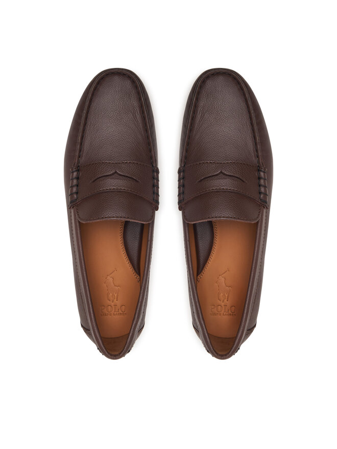 Polo Ralph Lauren Mokassins Polo Ralph Lauren Merton Penny 803P15850002 Dunkelbraun